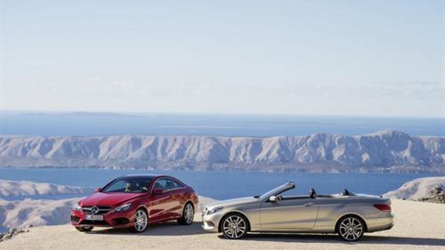 De nieuwe Mercedes-Benz E-klasse coupí© en cabriolet