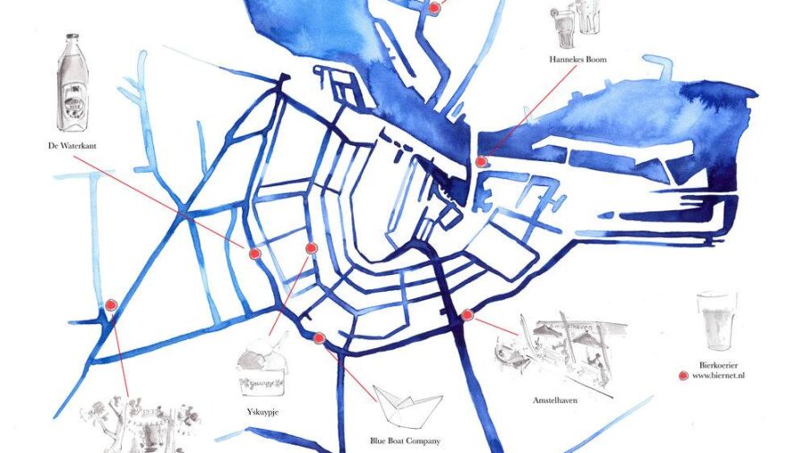 10 leukste Hotspots langs de Amsterdamse grachten