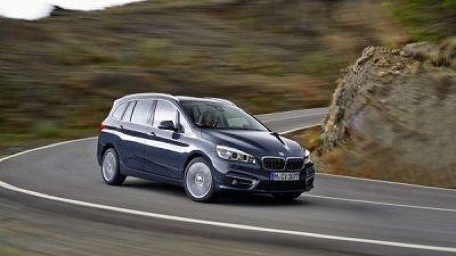 De nieuwe BMW 2 Serie Gran Tourer biedt standaard zeven zitplaatsen.
