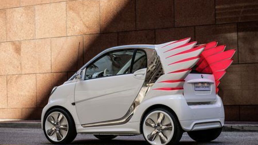 Jeremy Scott geeft Smart vleugels