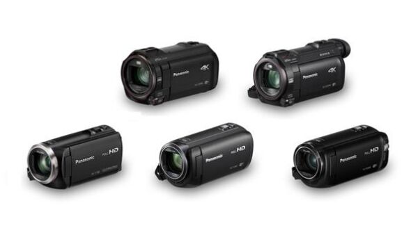 Nieuwe 4K Ultra HD en Full HD camcorders van Panasonic