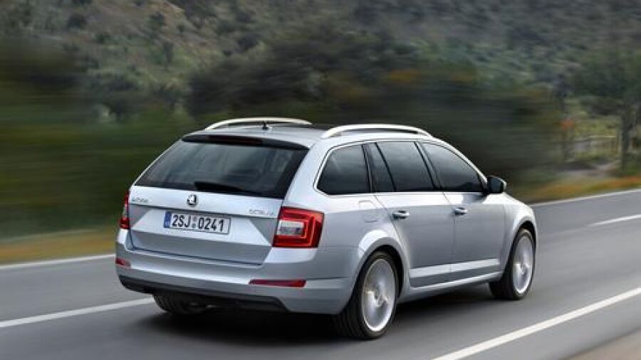 Eerste beelden van de nieuwe íækoda  Octavia Combi