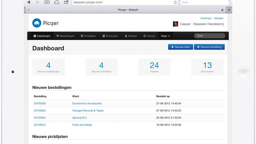 Eerste online voorraad beheer tool voor MKB