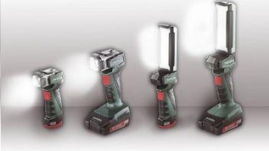 Tot 19 uur licht:  LED-accu-lampen