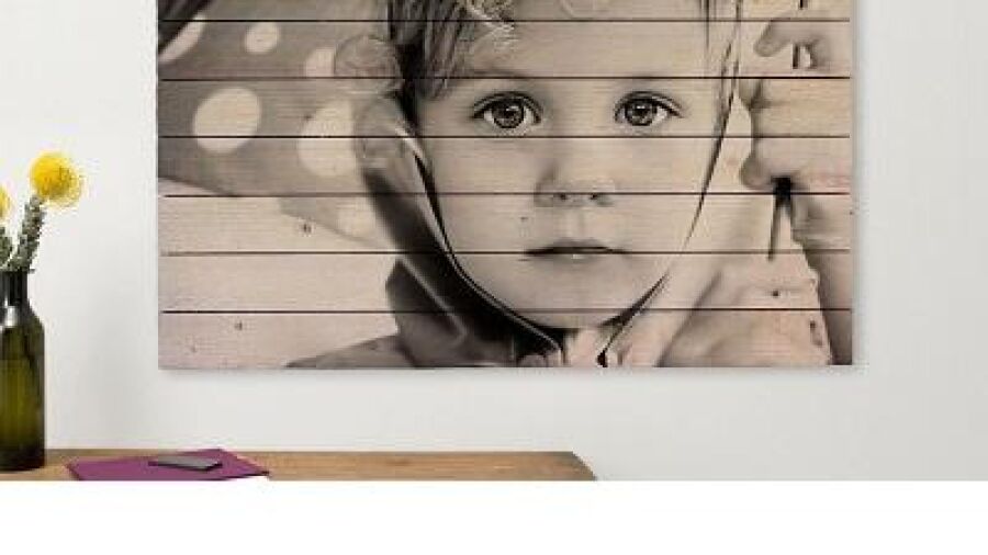 Albelli introduceert foto op hout