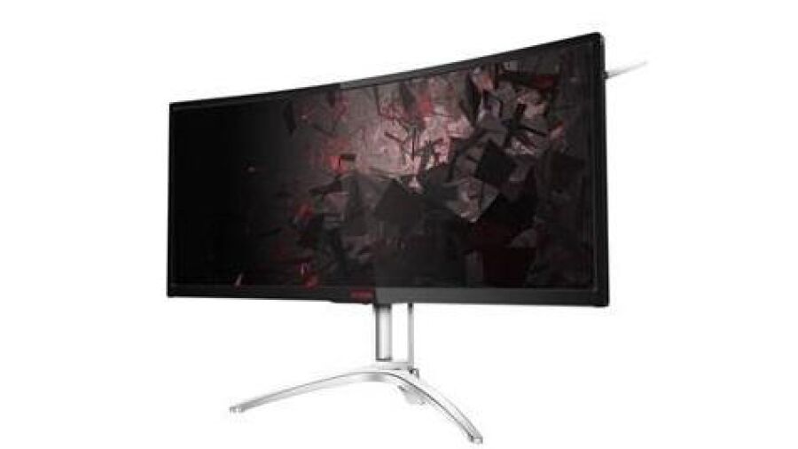 35 inch curved AGON monitor voor extreme game ervaring