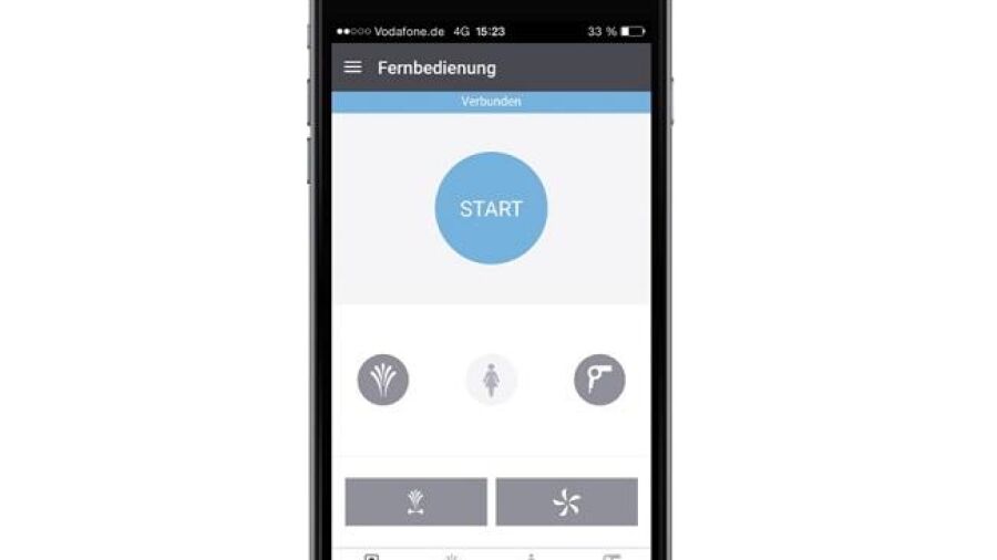 Bedien nu je douchewc via je smartphone