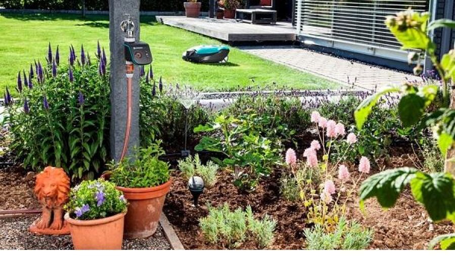 Wereldprimeur: automatische tuin