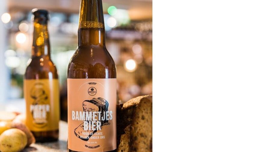Zomers biertje van gered brood