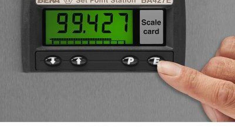 Vernieuwde Beka setpoint station BA427E