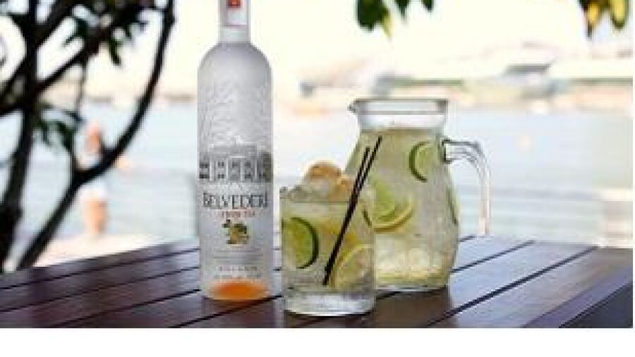 Belvedere Lemon Tea cocktail