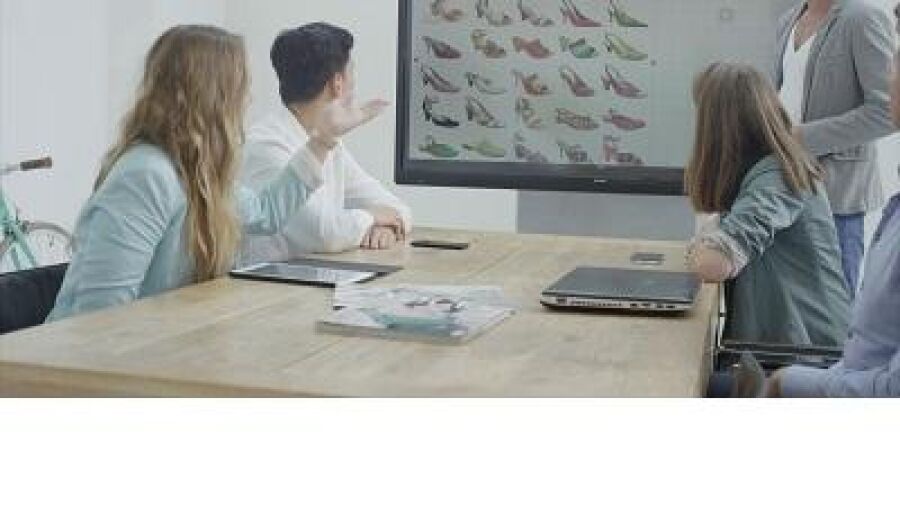 Interactief vergaderen met Touch Display Link 2.0 van Sharp