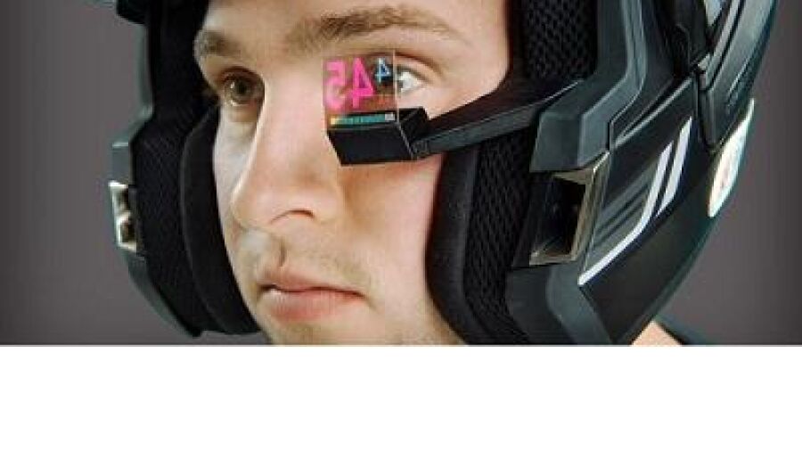 2e generatie heads-up-display voor motorrijders
