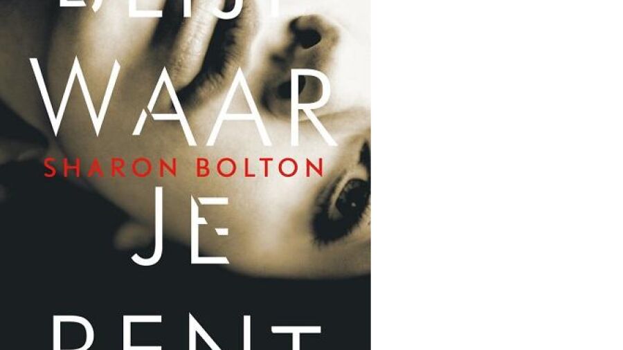 Blijf waar je bent, de nieuwe psychologische thriller van Sharon Bolton