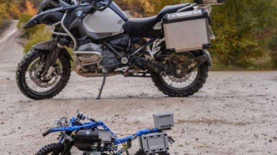 Nieuw motorfietsseizoen begint vroeg met nieuwe LEGOí¬ Technic BMW R 1200 GS Adventure