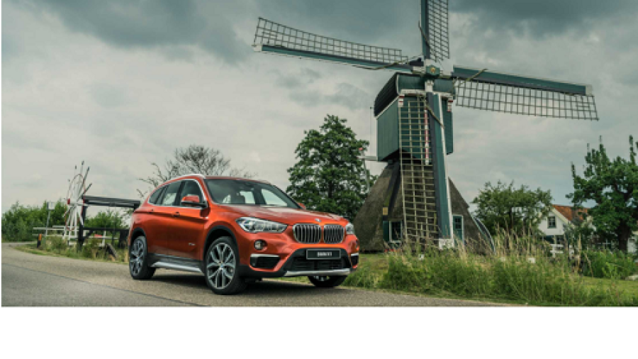 De BMW X1 Orange Edition