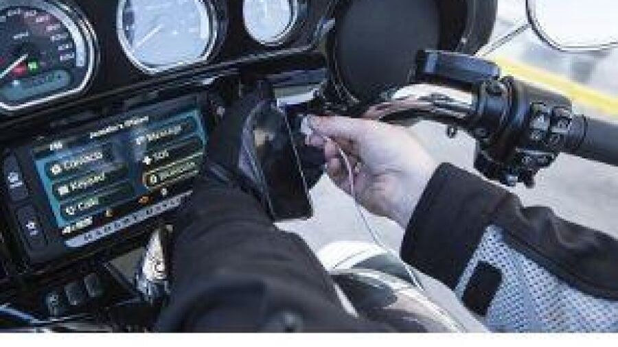 Hear no evil met het Harley-Davidson Boom!í¢äó?¢ Box-infotainmentsysteem