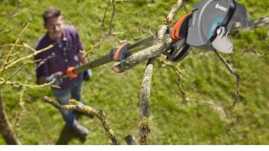 Boomschaar met trekhaak