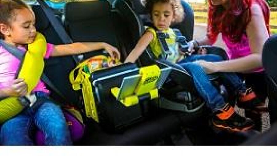 BubbleBum Junkie: de multifunctionele opbergspeelbox voor in de auto