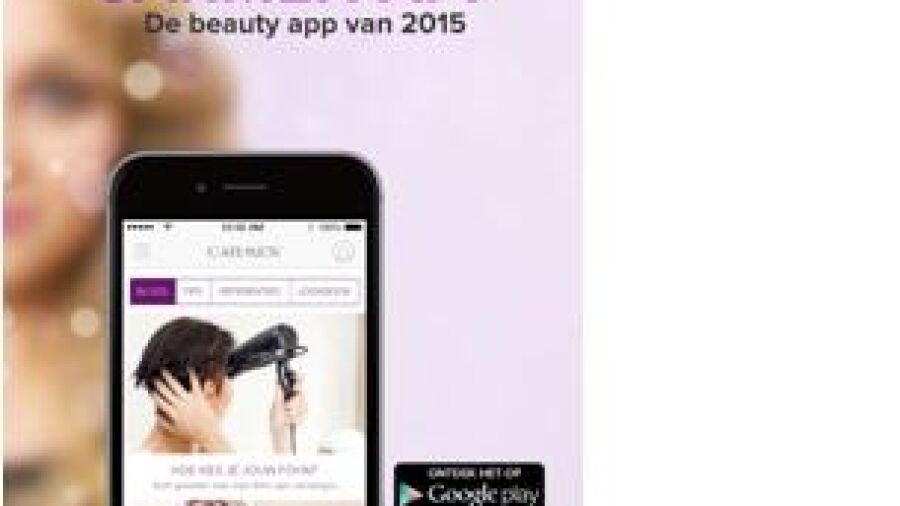 Carmen app voor haar- en beauty inspiratie
