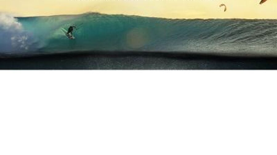 Eerste kiteboard speelfilm in 4k