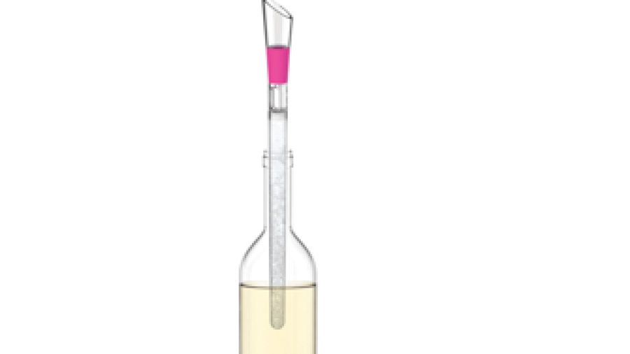 Slimme wijnkoeler in de fles