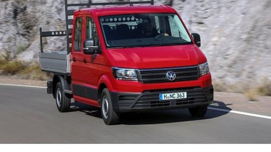 Nieuwe Volkswagen Crafter chassiscabine nu te bestellen