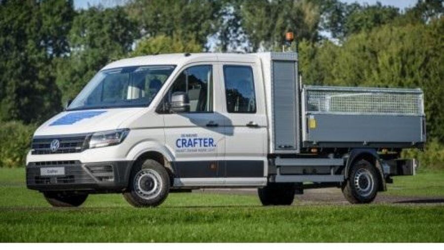 Volkswagen Bedrijfswagens presenteert Crafter ERGO Kipper