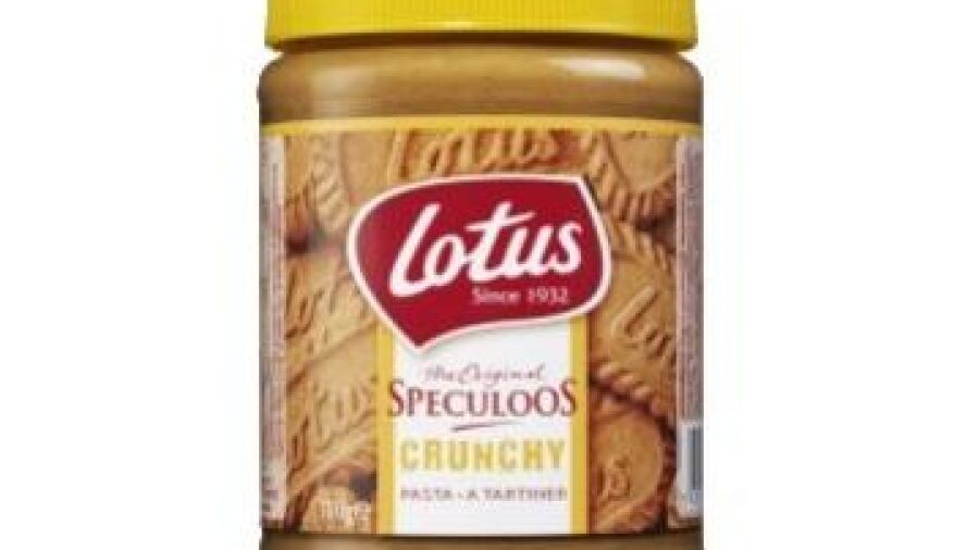 Veiligheidswaarschuwing Lotus Speculoospasta Crunchy