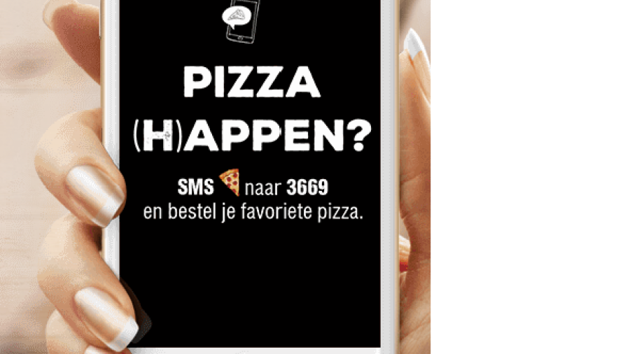 Dominoí¢äåä¢s pizza bestellen nu ní?g sneller en makkelijker via SMS