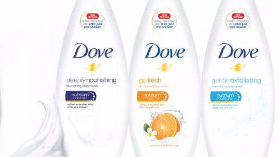 Vernieuwde Dove douchecríÂmes