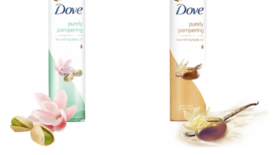 Dove introduceert Purely Pampering Nourishing Body Oils