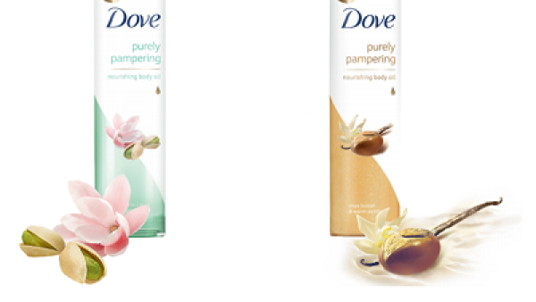 Dove introduceert Purely Pampering Nourishing Body Oils