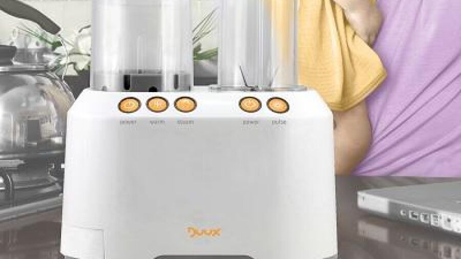 Stomen, hakken, pureren, verwarmen en steriliseren in 1 apparaat!