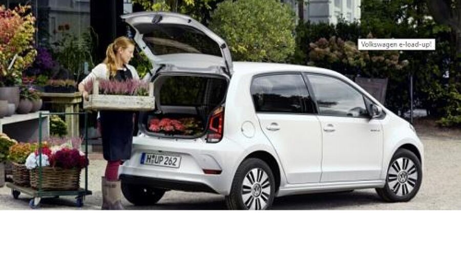De e load up emissievrije compacte stadsbesteller van Volkswagen Bedrijfswagens