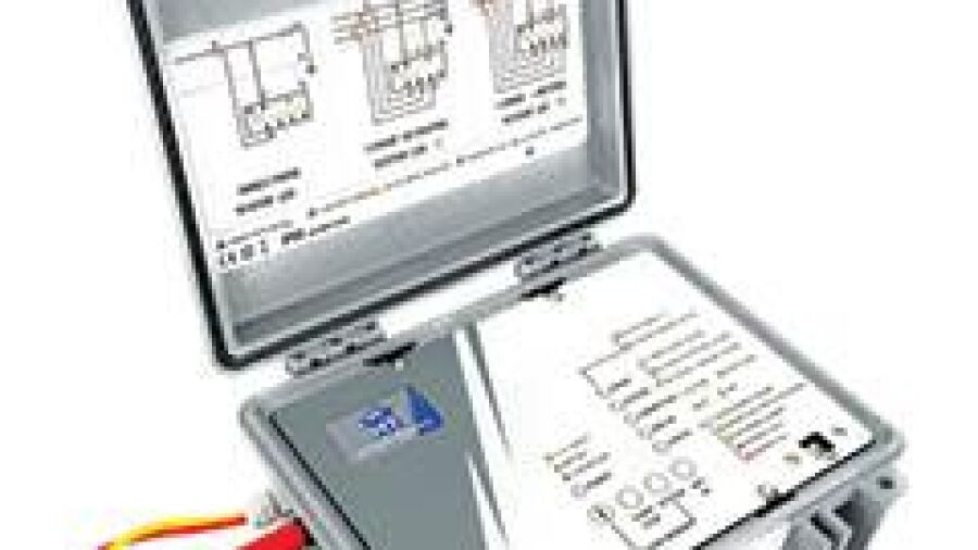 Robuuste power quality analyzer / energy logger