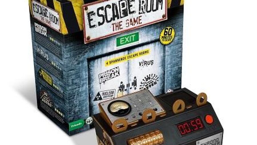 Identity Games lanceert gloednieuw bordspel Escape Room The Game