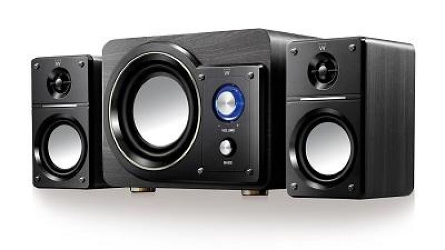 Geniet van uitstekend geluid met de nieuwe Ewent EW3512 speakerset met subwoofer