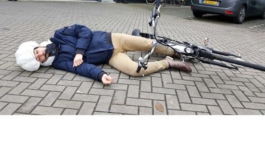 Keola introduceert fietsairbag in Nederland