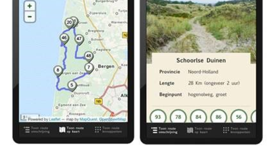 De Fietsen.123-app is vernieuwd, nu nog eenvoudiger, sneller en mooier