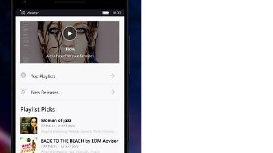 Deezer lanceert geoptimaliseerde Windows 10 versie