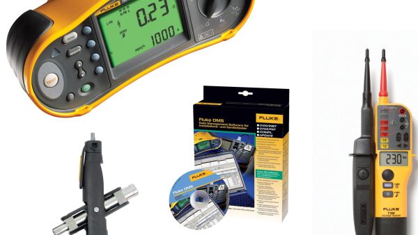 Nieuwe Fluke sets met multifunctionele installatietester