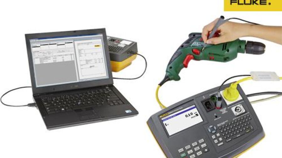 Fluke draagbare NEN3140 apparatentesters