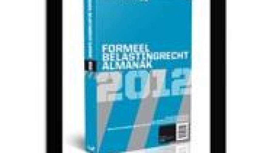 Formeel Belastingrecht Almanak 2012 Elsevier is beschikbaar