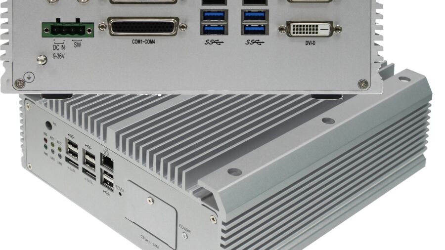 Hoge performance biedende box-PC voor industriíle sector