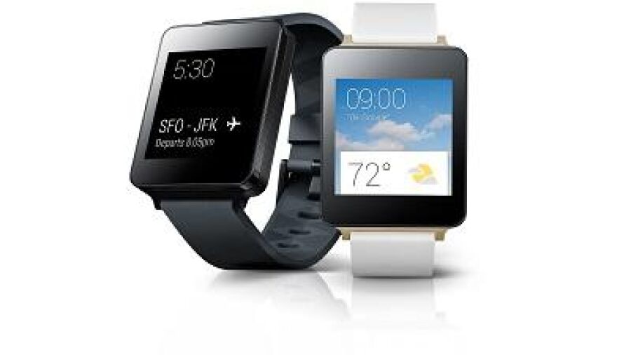 LG G Watch: is één van de eerste apparaten waar Android Wear op draait