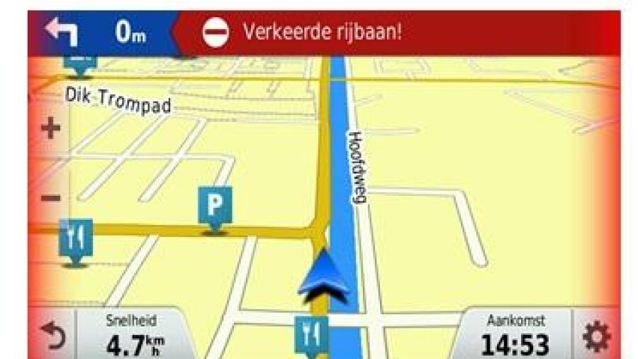 Autonavigatie gericht op het bewustzijn van de bestuurder