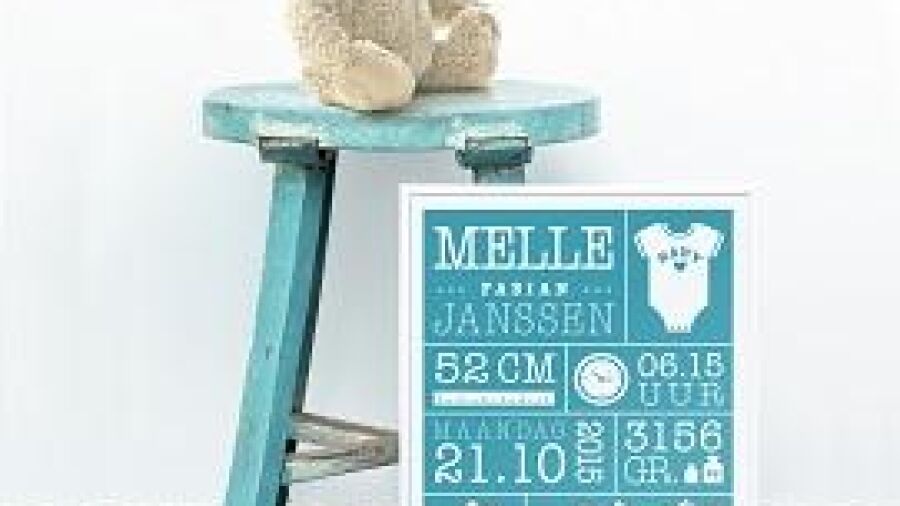 Bijzonder kraamcadeau voor kersverse ouders