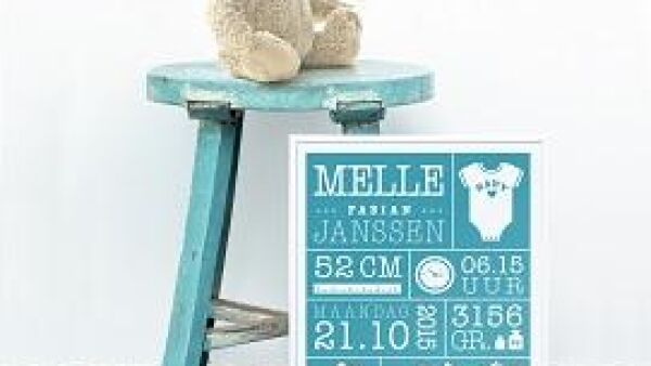 Bijzonder kraamcadeau voor kersverse ouders
