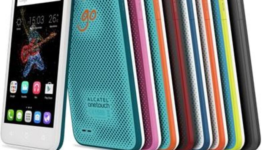 Alcatel Onetouch introduceert de gloednieuwe GO-serie